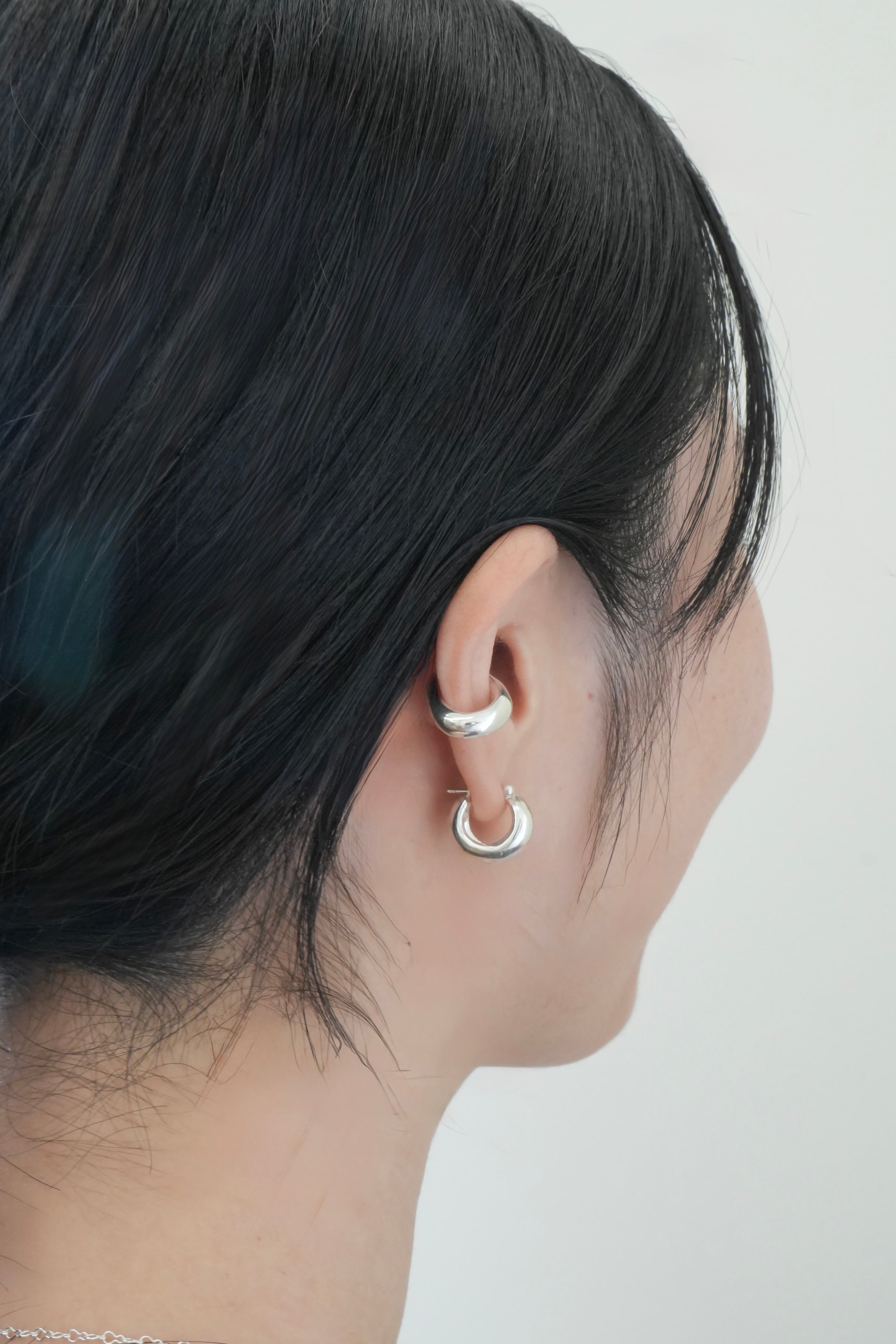 Classic dome - ear cuff